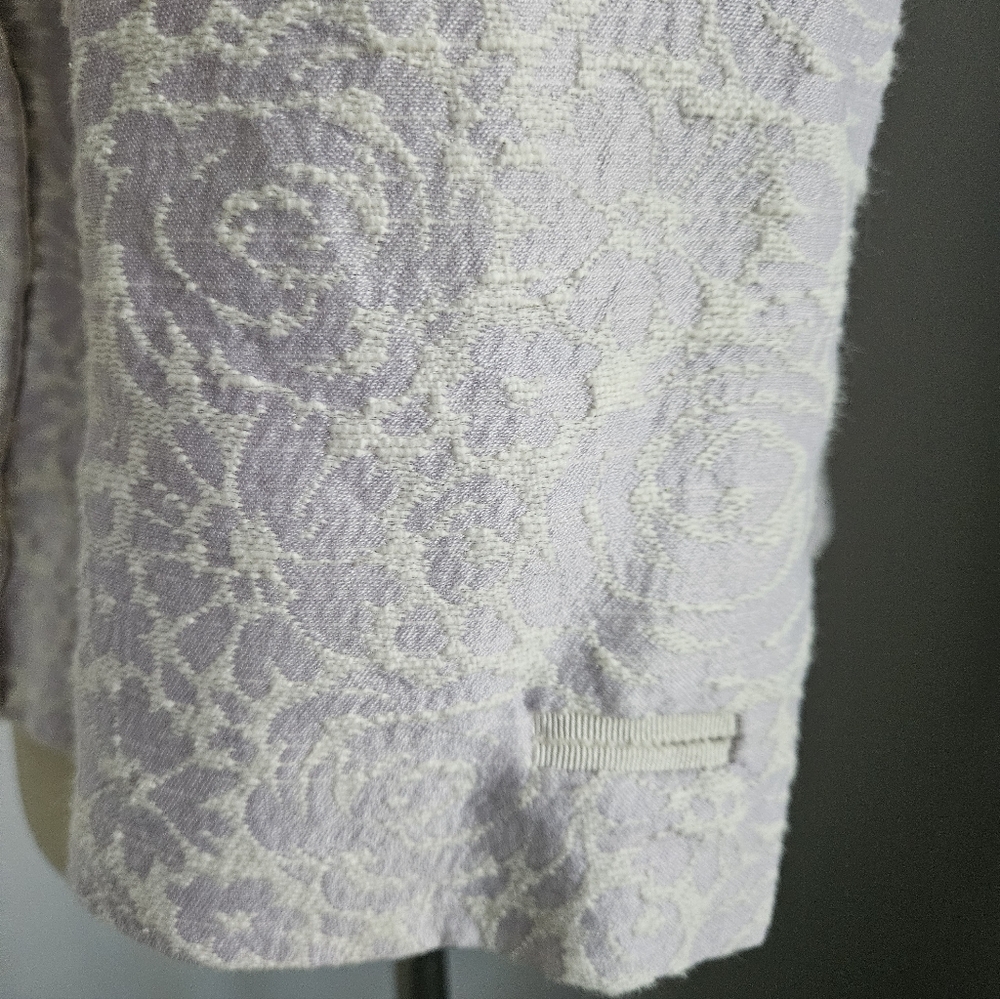 LES COPAINS Made In Italy Lilac Floral Jacket | SZ 44/8 - Picture 11 of 15